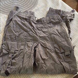 Gray Cargo pants
